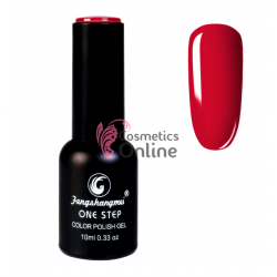 Oja semipermanenta FSM, ONE STEP Color UV/LED 10ml Cod 363 Red Apple